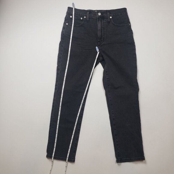 Madewell Petite Perfect Vintage Jean Lunar Wash Women's Size 27P Slim High-Rise - Picture 4 of 16
